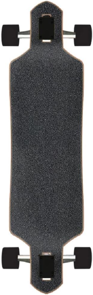 Santa Cruz Longboard Komplettboard Classic Dot Drop Through 91,4cm (Black)