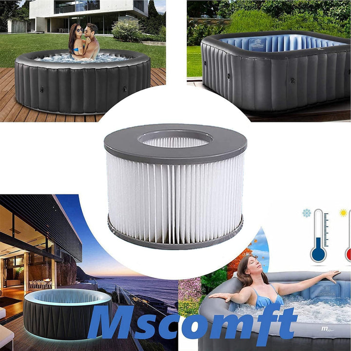 Mspa Filterkartusche für Filter,mspa Filter kompatibel mit MSpa Modelle ab 2020,Wasserfilter für hei