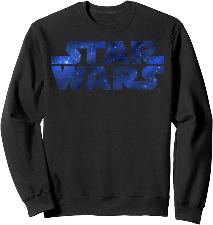 Star Wars Blue Galactic Mist Logo Sweatshirt