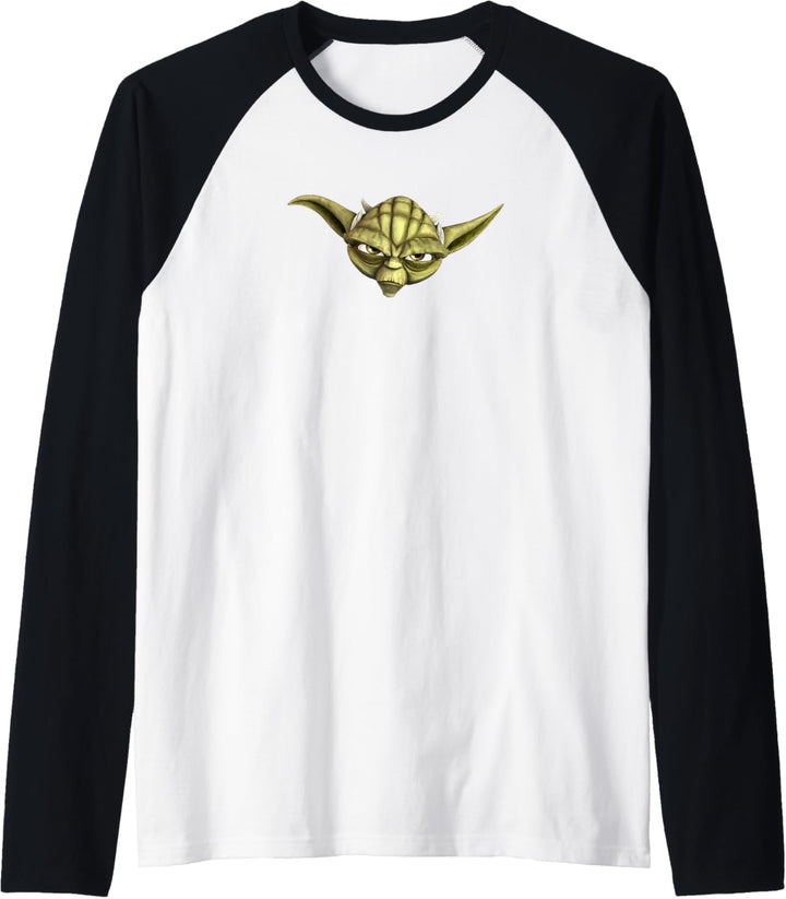 Star Wars: Clone Wars Yoda Big Face Raglan