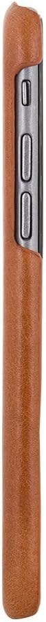 Solo Pelle iPhone 6 Plus / 6S Plus Ledertasche Backcover Ultra Slim Cognac Braun, Cognac Braun