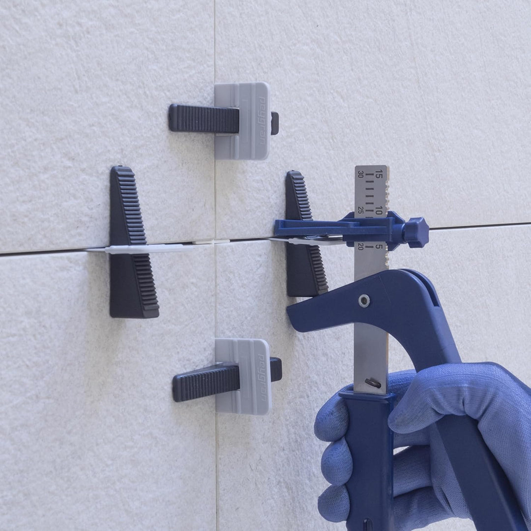 Zuglaschen Nivelliersystem Peygran 3mm türkis 500 Stück