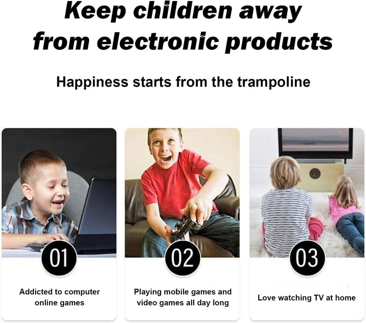 Faltbares Trampolin, Fitness-Trampolin | Übungs-Sprungbett Rundes Hüpfbett Für Kleinkinder, Rebounde