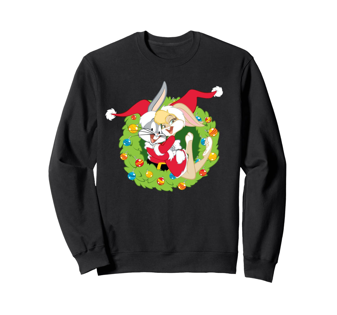 Looney Tunes Kinder Bugs Lola Bunny Xmas Santa Sweatshirt