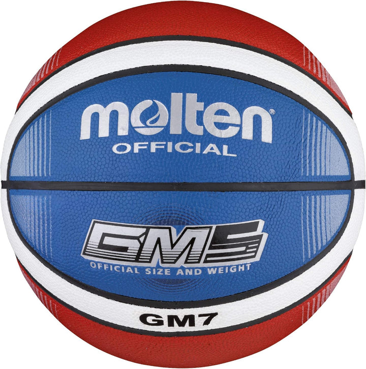 Molten Top Training Basketball 5 Blau/Rot/Weiss, 5 Blau/Rot/Weiss