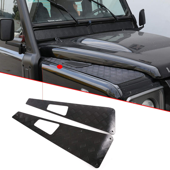 DIYUCAR LR Defender 110 130 2004–2018 Legierung Auto Aussen Fronthaube Schutz-Panel für LR Defender