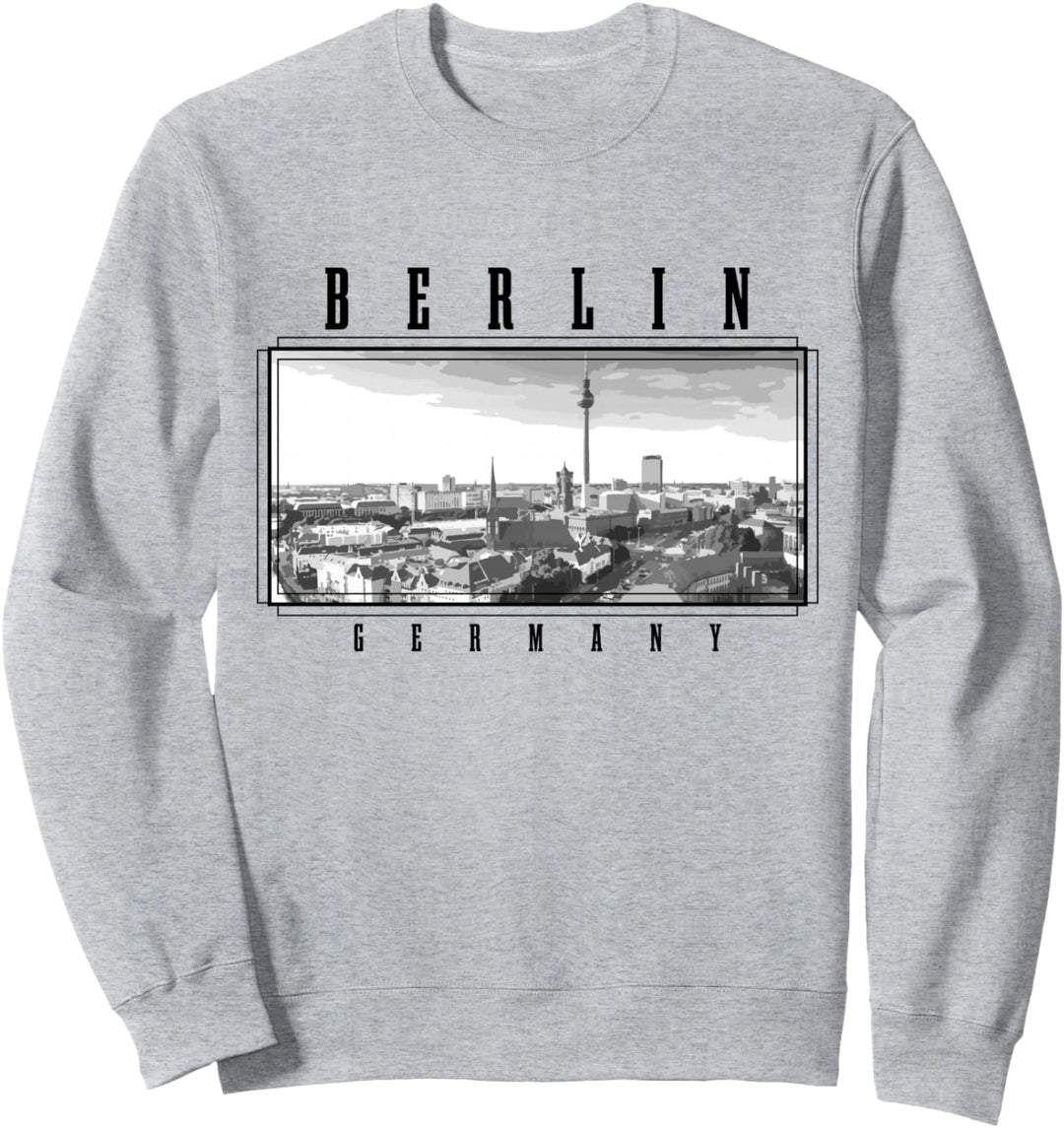 Berlin Skyline Vintage Souvenir Sweatshirt