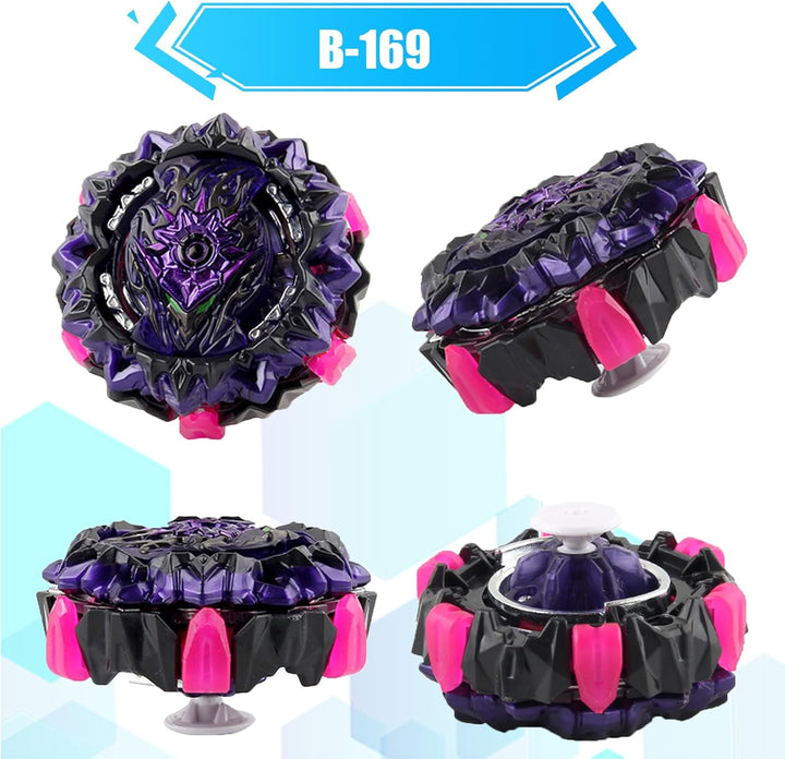 Gyroscope Turbo Set, 3D Arena Metall Fusion KampfKreisel, Mit Battling Top Launcher, Geschenk-Sets(2