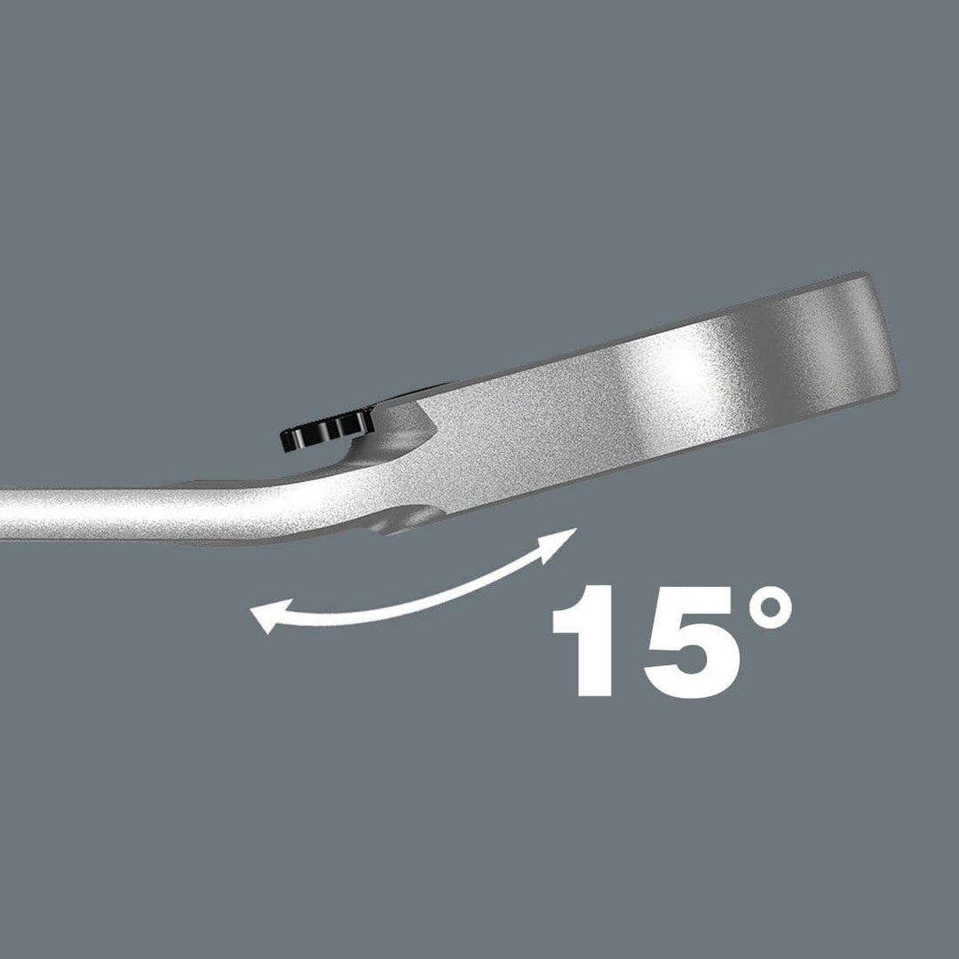 Wera Joker Switch Maul-Ringratschen-Schlüssel, zöllig, umschaltbar, 3/4 Zoll x 246 mm, Gelb, 0502008