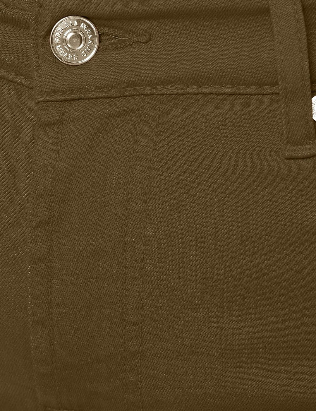 7 For All Mankind Damen Roxanne Ankle Casual Pants 26 Grün, 26 Grün