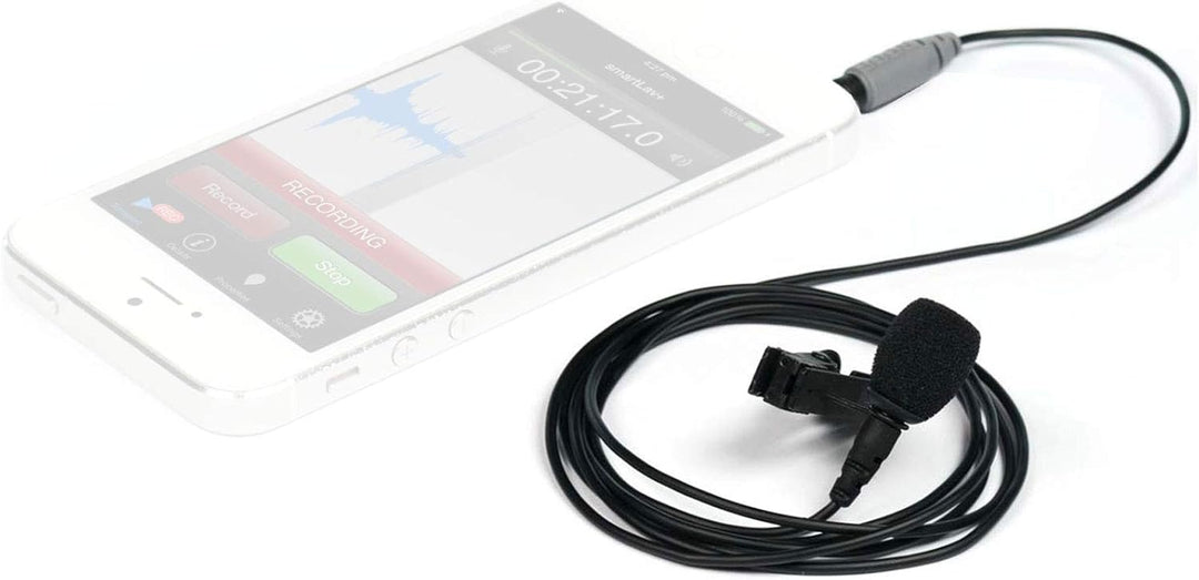 Rode SmartLav+ Lavalier Mikrofon + Lav Headset Halterung Grösse M + keepdrum Fell-Windschutz