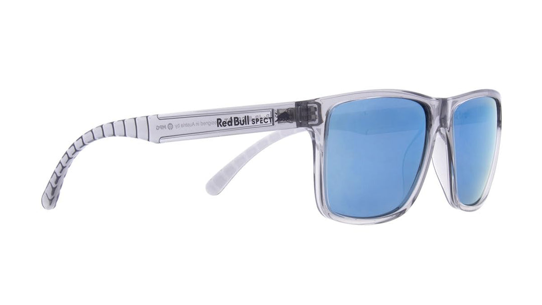 Red Bull Spect Eyewear Unisex Maze Sonnenbrille, Shiny x'tal li Grey, Large