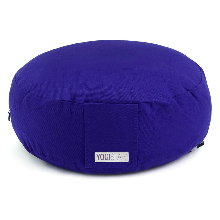 Yogistar Meditationskissen - rund (35 x 35 x 15 cm) Royal Blue, Royal Blue