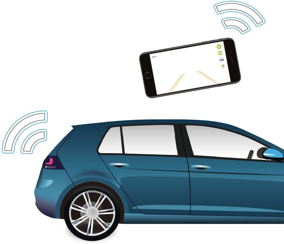Rückfahrkamera-Wireless-Mobile H2WIFI BEEPER, H2WIFI