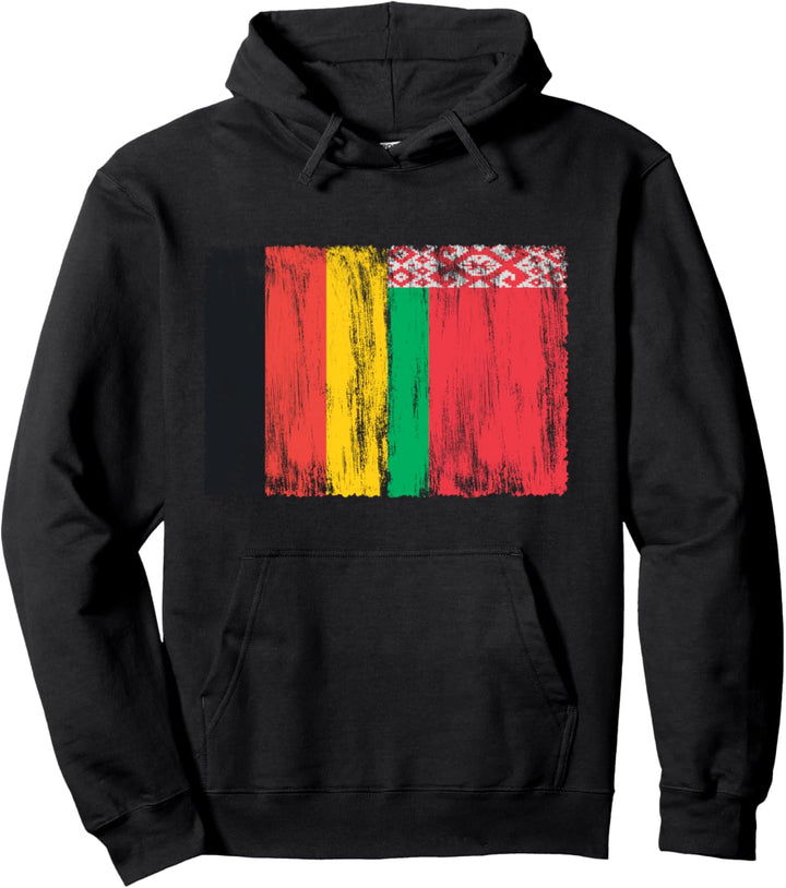 Deutschland und Belarus Deutsche Fahne Flaggen Pullover Hoodie