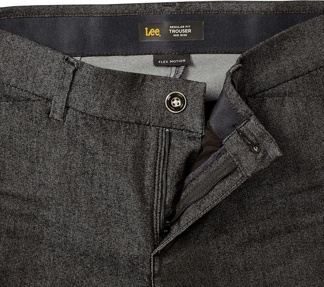 Lee Damen Plus Size Flex Motion Regular Fit Trouser Pant Hose 20 Grosse Grössen Schwarz, 20 Grosse G