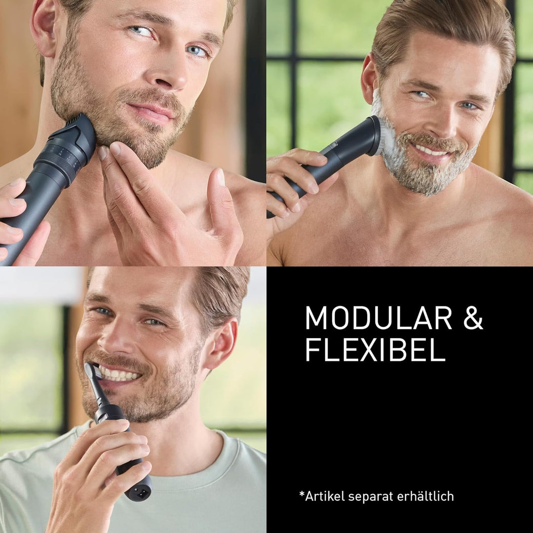 Panasonic MULTISHAPE modulares Körperpflege-System ER-CKL1, Starter-Kit, Bart- und Haartrimmer für M