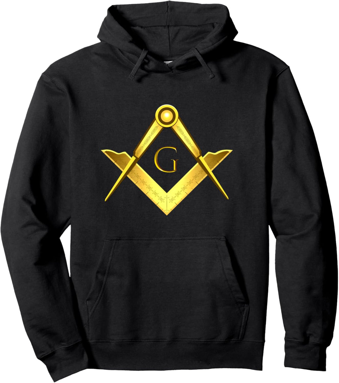 Freimaurer Symbol Winkel & Zirkel Winkelmass Freimaurerei Pullover Hoodie