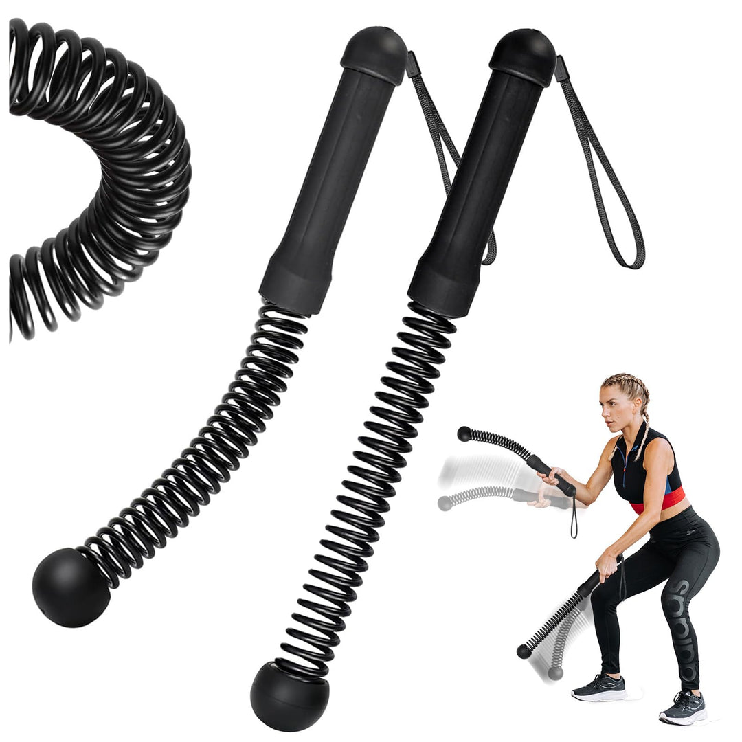 2 Stück Battle Ropes Ohne Seil,Gewichtete Ropeless Battle Ropes,Tragbare Gewichtete Seile Ohne Seil,