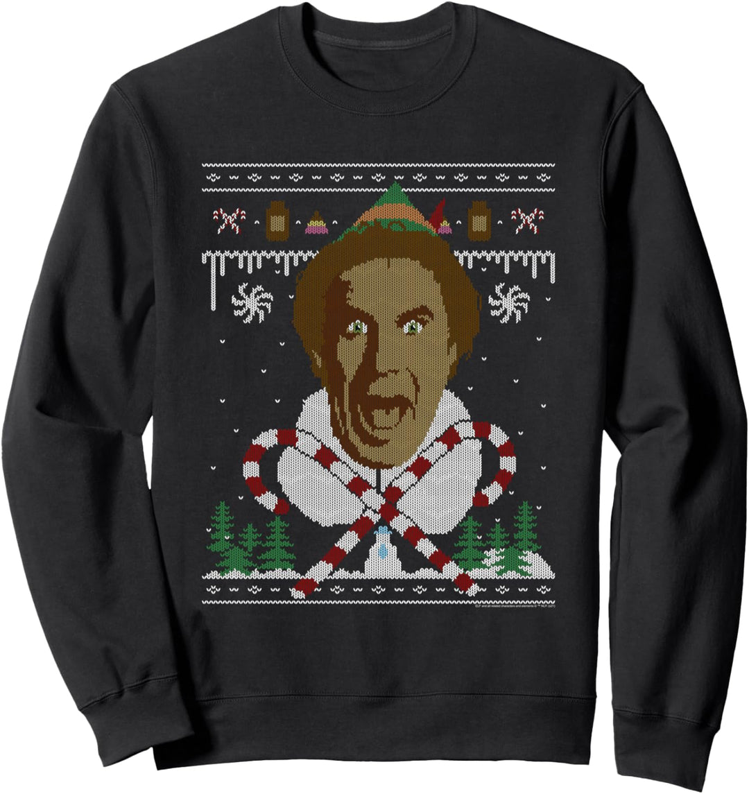 Elfe Weihnachten Fair Isle Sweatshirt