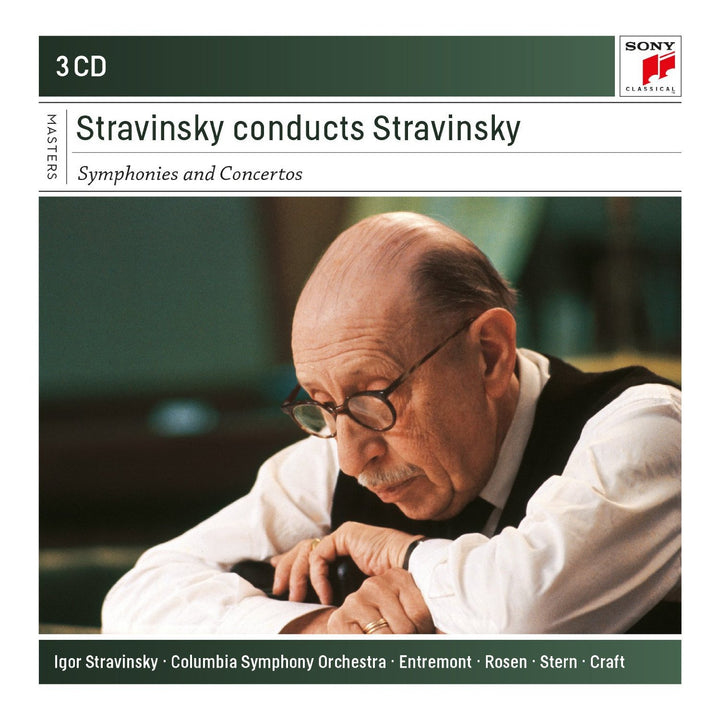 Stravinsky Conducts Stravinsky-Symphonies+Concerto, Audio-CD