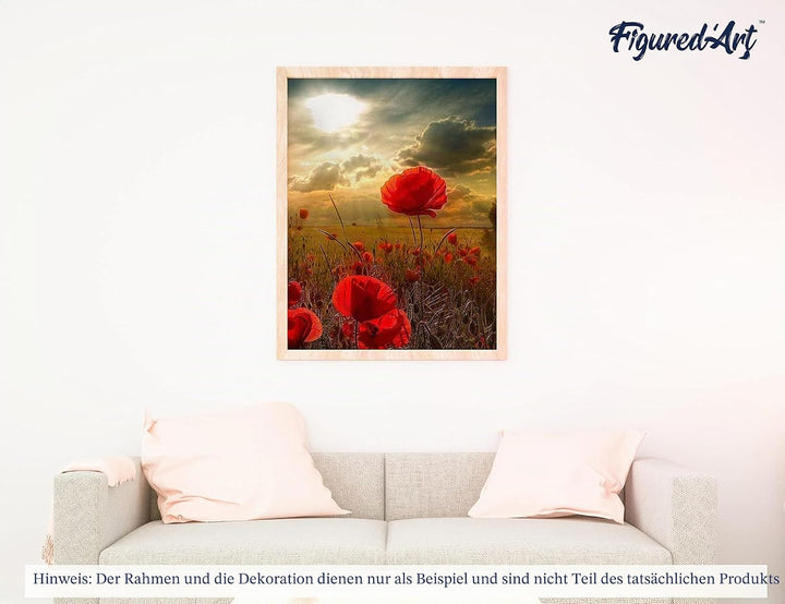 Figured'Art Malen Nach Zahlen Erwachsene Mit Rahmen Blumen und Obst - Severin Roesen - Paint by Numb