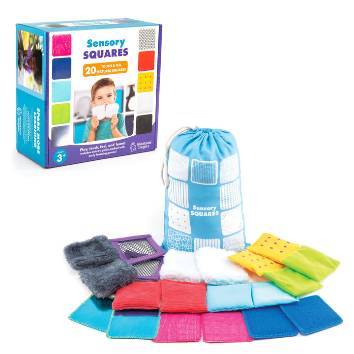 Learning Resources Teachable Touchables Quadrate mit unterschiedlicher Beschaffenheit