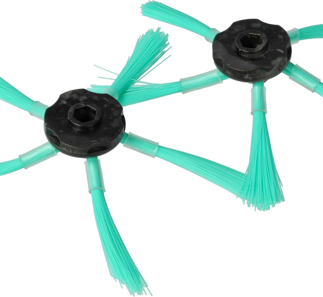 vhbw 4X Seitenbürste kompatibel mit Vorwerk Kobold VR300, VR-300, VR-200, VR-7, VR200, VR7 Saugrobot