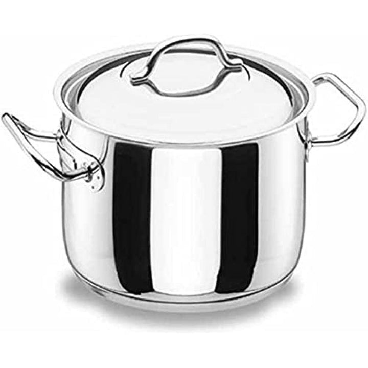Lacor 72128 Fleischtopf mit Deckel 28 cm Profesional