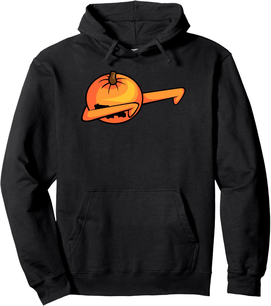 Tupfender Kürbis Lustiges Halloween Pullover Hoodie