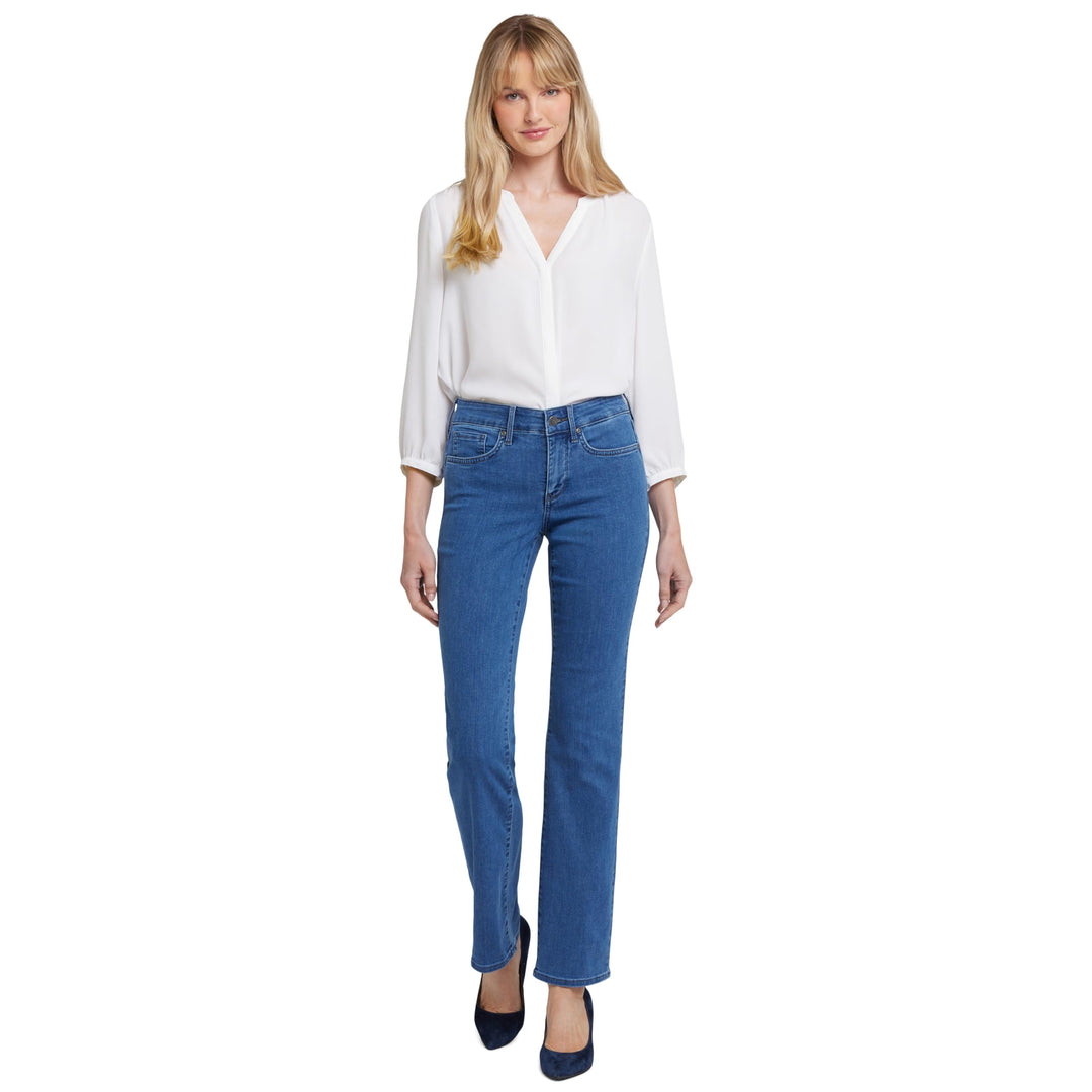 NYDJ Damen Marilyn Straight Jeans 36 Monrovia, 36 Monrovia