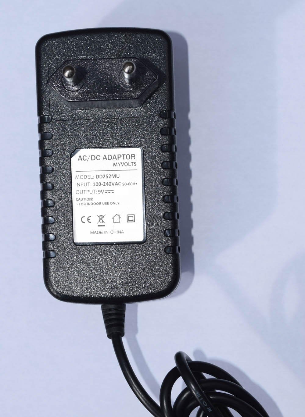 MyVolts 9V EU-Netzteil kompatibel mit Korg Volca PA100 Netzteil Standard, Standard