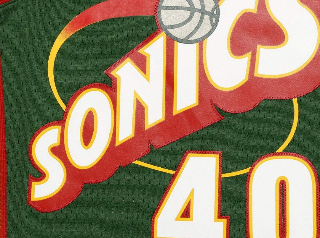 Mitchell &amp; Ness Seattle Supersonics Jersey NBA Swingman Jersey Shawn Kemp 40 M Multicolour, M Multic