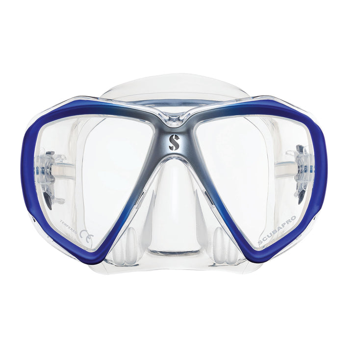 SCUBAPRO - Spectra Tauchmaske Clear Silicon/Shadow Blue, Clear Silicon/Shadow Blue