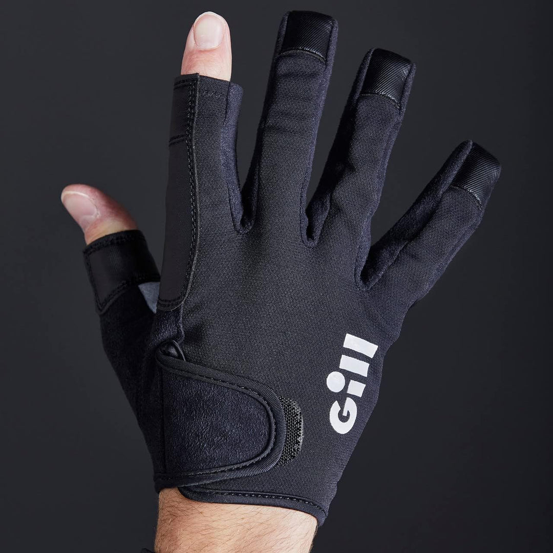Gill Championship Segelhandschuhe – Langfinger mit freiliegendem Zeigefinger und Daumen – Dura-Grip-