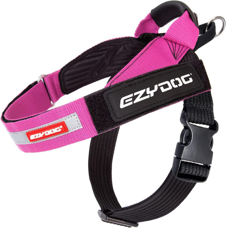 EZYDOG Express Hundegeschirr | Hundegeschirr für kleine, mittelgrosse und grosse Hunde, abgewinkelte
