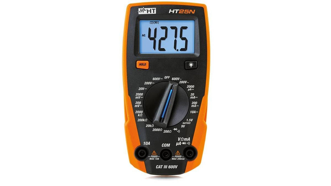 HT Instruments HT25N Hand-Multimeter digital CAT III 600V Anzeige (Counts): 2000