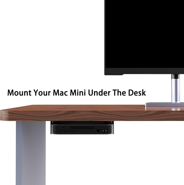 Hikig Mac Mini Halterung, Benutzerdefinierte Mac Mini Halterung aus Metall – Mac Mini Wandhalterung,