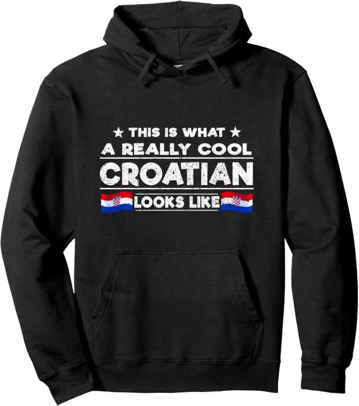 Wie ein wirklich cooles Kroatian sieht aus wie Kroatien Pullover Hoodie