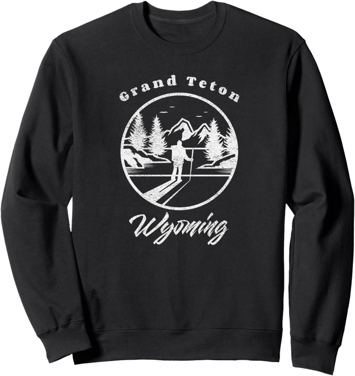 Grand Teton Nationalpark Wyoming Camping Wandern RVing Sweatshirt