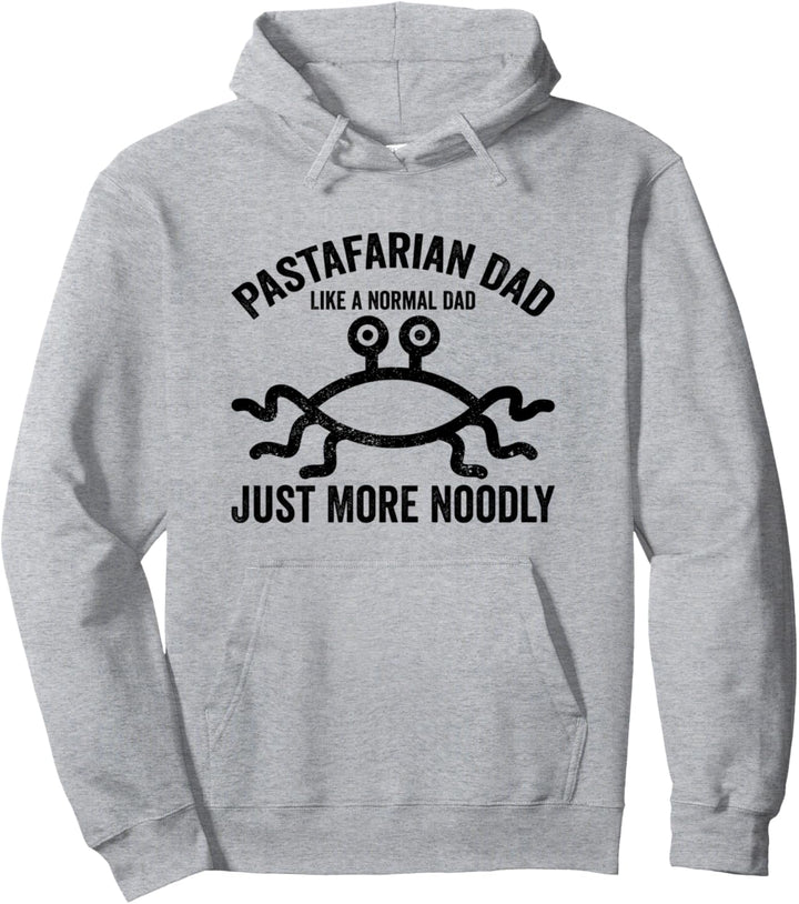 Pastafarian Papa fliegendes Spaghettimonster Pullover Hoodie