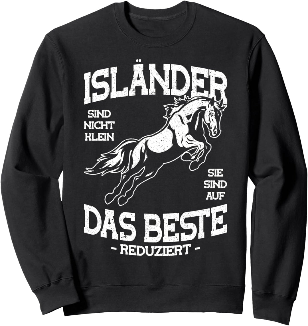 Islandpferde Geschenk-Idee Kinder Mädchen Junge Isländer Isi Sweatshirt