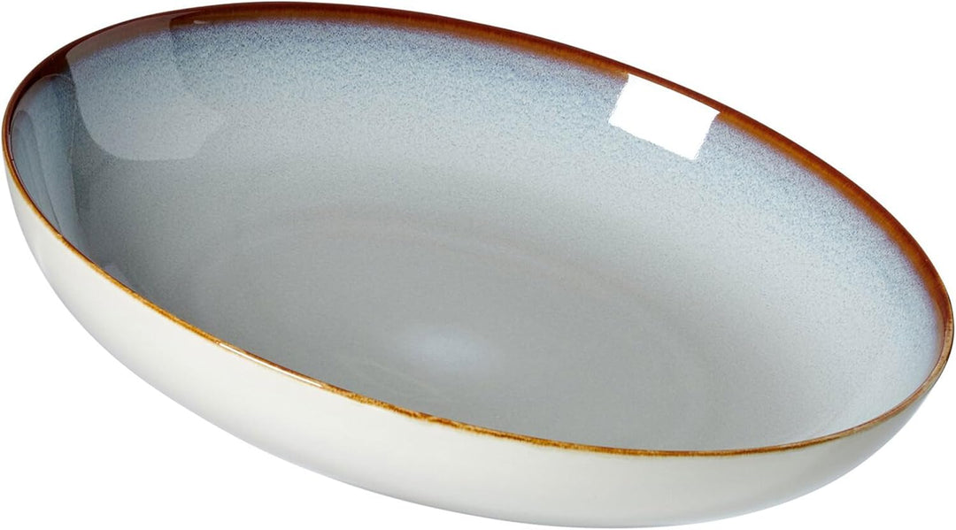 Ritzenhoff &amp; Breker Portofino Suppenteller, 23 cm, Tiefer Teller mit Farbverläufen, Skandinavisches