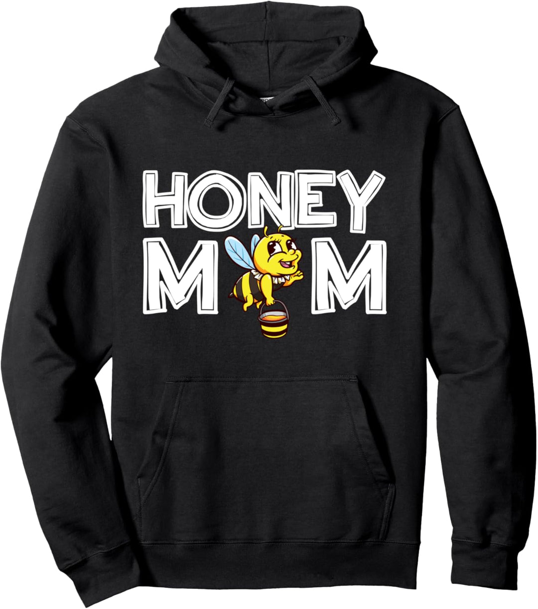 Damen Honey Mom Mama Mutter Muttertags Geschenk Honig Bienen Pullover Hoodie
