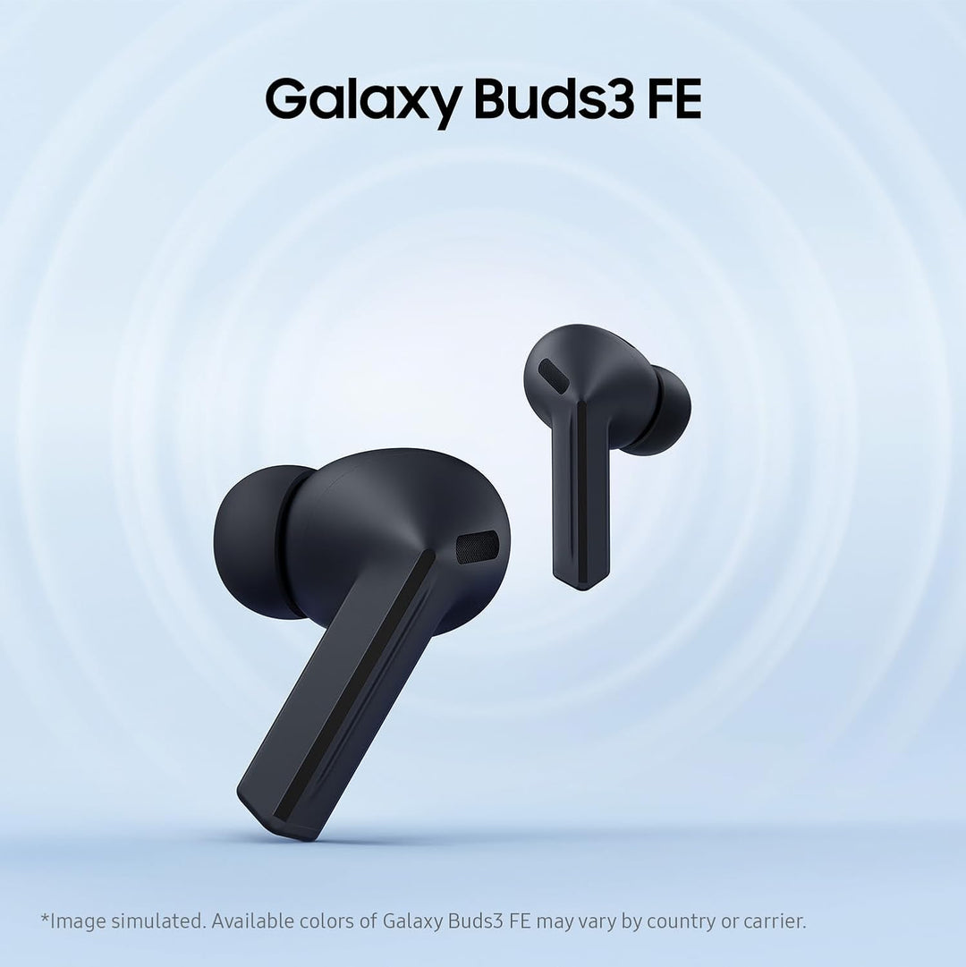 Samsung Galaxy Buds3 FE (2025, CAD-Version und Garantie) – Grau, Bluetooth-Ohrhörer mit KI-Echtzeit-