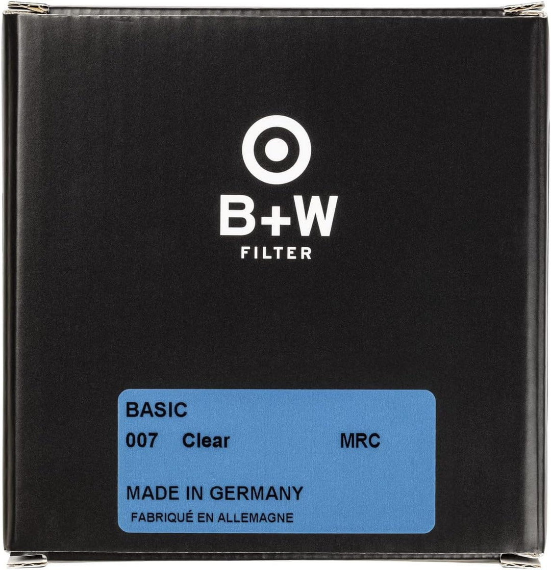 B+W Schutz-Filter, Clear Filter 007 MRC Basic 58mm (16x vergütet, Professional)