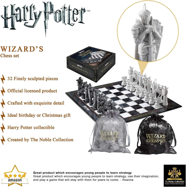 The Noble Collection Wizard Chess Set, NN7580, standard, standard The Noble Collection Einzelbett, T
