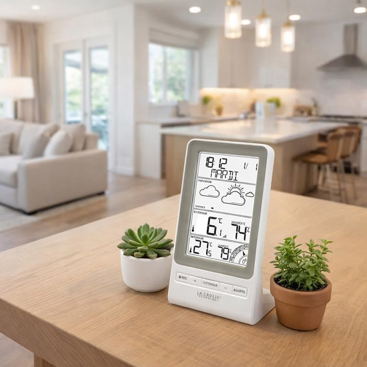 La Crosse Technology WS6819 Wetterstation taupe, taupe