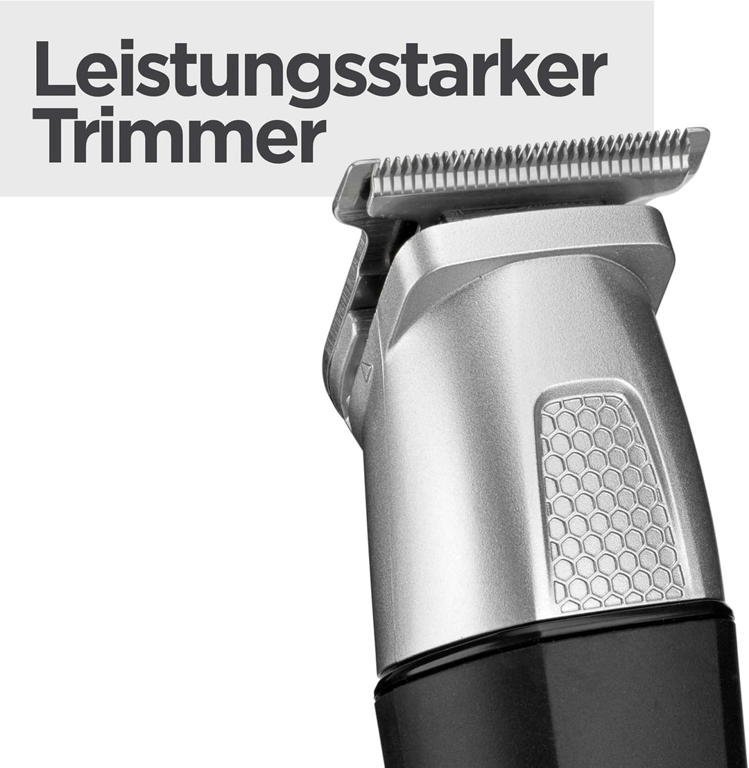 BaByliss Lithium Power 11-in-1 Multi-Trimmer – Kabelloses Grooming-Kit mit Barttrimmer und Nasenhaar