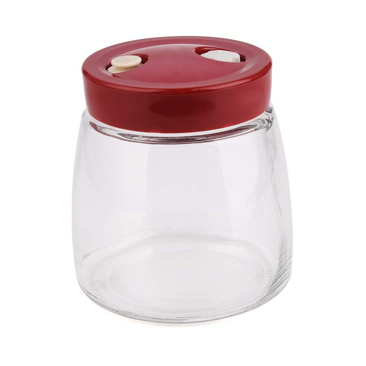 Pickling Kimchi Gärglas mit Airlock-Gärglas mit Luftauslassventil (1,4 l)